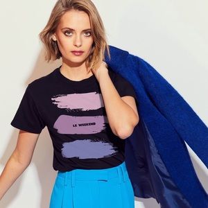 ✨ Brand New LE WEEKEND Women’s Classic Fit Tee